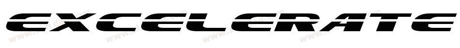 Excelerate outline字体转换